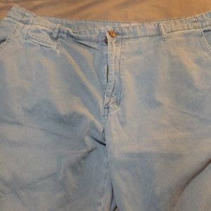 Men’s 42W 10” Inseam Blue Arizona Jeans Shorts